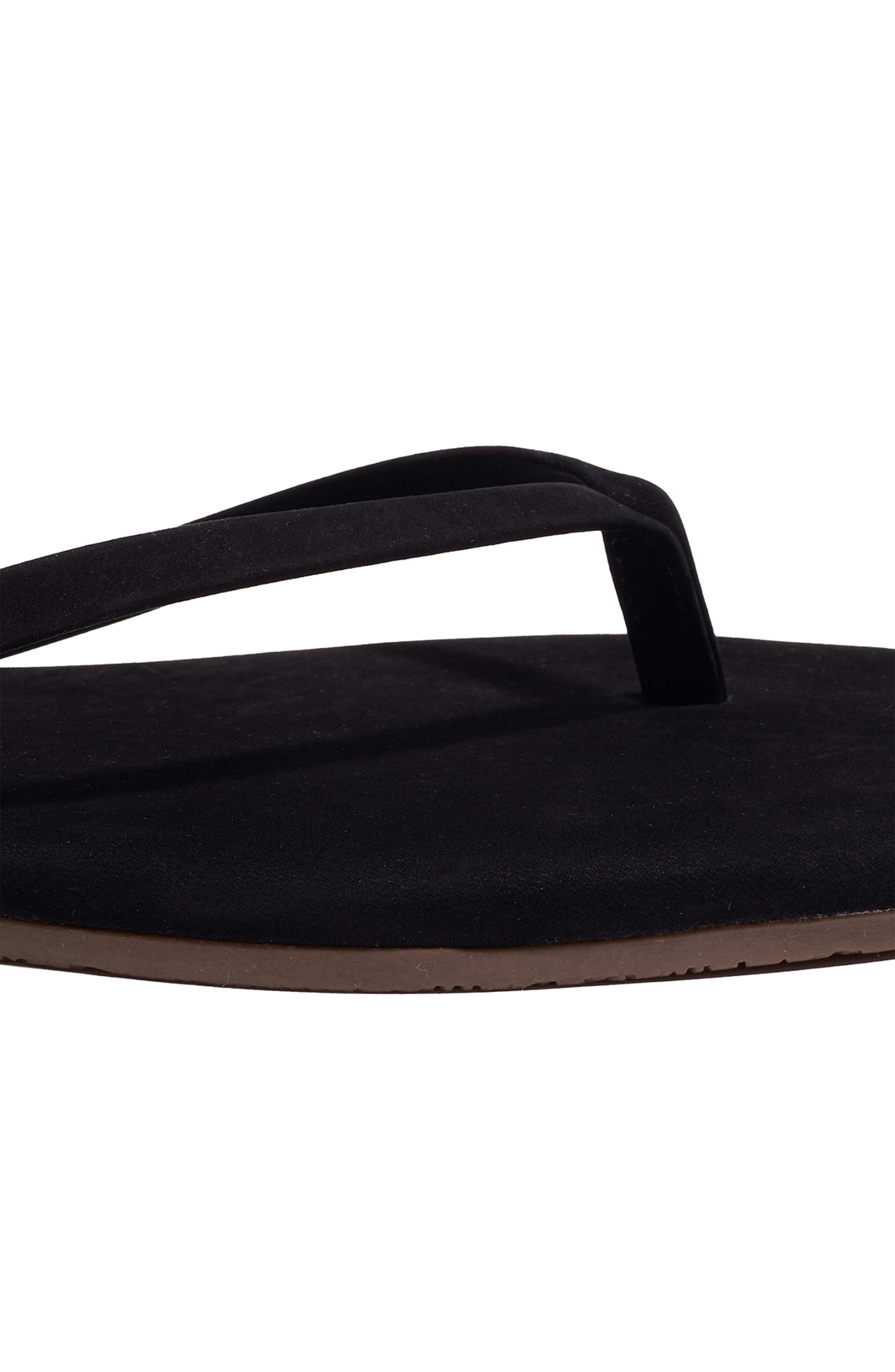 TKEES Lily Square Toe Flip Flop, Alternate, color, Sable