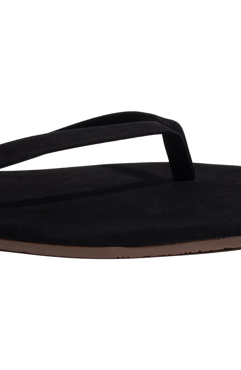 TKEES Lily Square Toe Flip Flop, Alternate, color, Sable