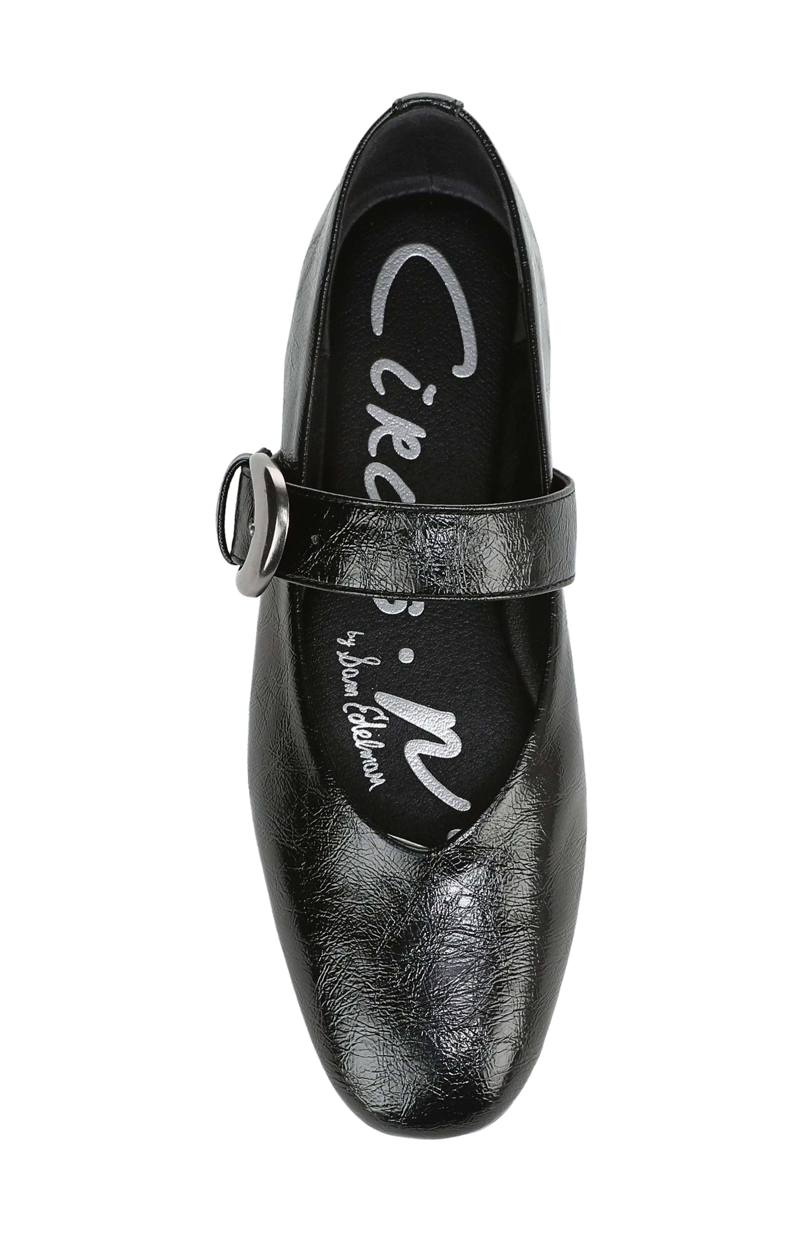 Circus NY by Sam Edelman Bella Mary Jane Flat, Alternate, color, Black