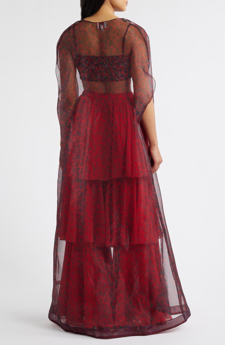 Mirza Choli & Palazzo Pants Set with Dupatta
