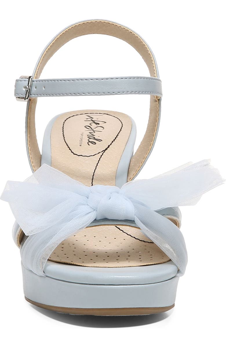 LifeStride Last Dance Platform Sandal, Alternate, color, Pearl Blue