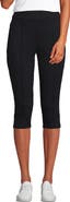 Lands' End Starfish High Rise Pintuck Capri Pants