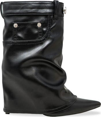 Adonis Foldover Ankle Bootie