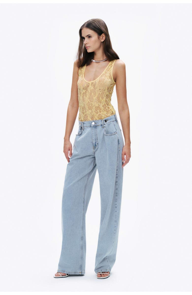 Nocturne Halter Neck Lace Blouse, Alternate, color, 