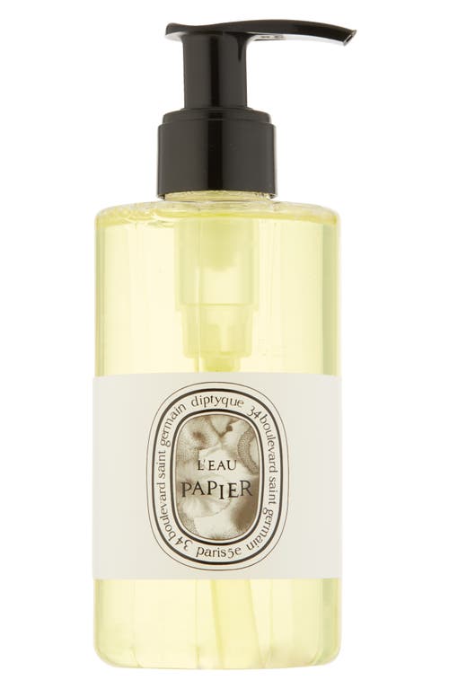 Diptyque L'eau Papier Scented Cleansing Hand & Body Gel In Transparent