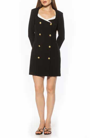 Alexia Admor Zuri Long Sleeve Double Breasted Blazer Dress