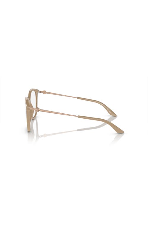 Armani Exchange 54mm Cat Eye Optical Glasses In Brown