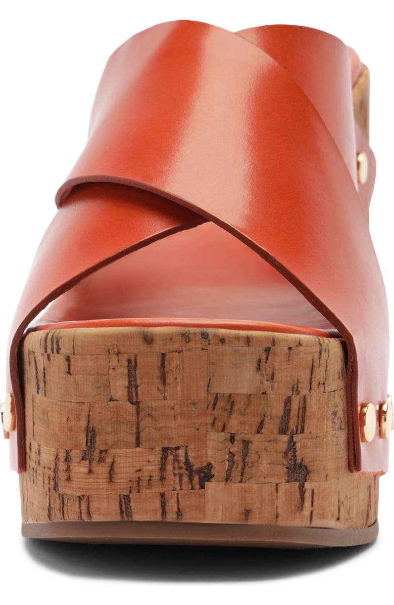 Schutz Serena Platform Wedge Sandal, Alternate, color, Sonora