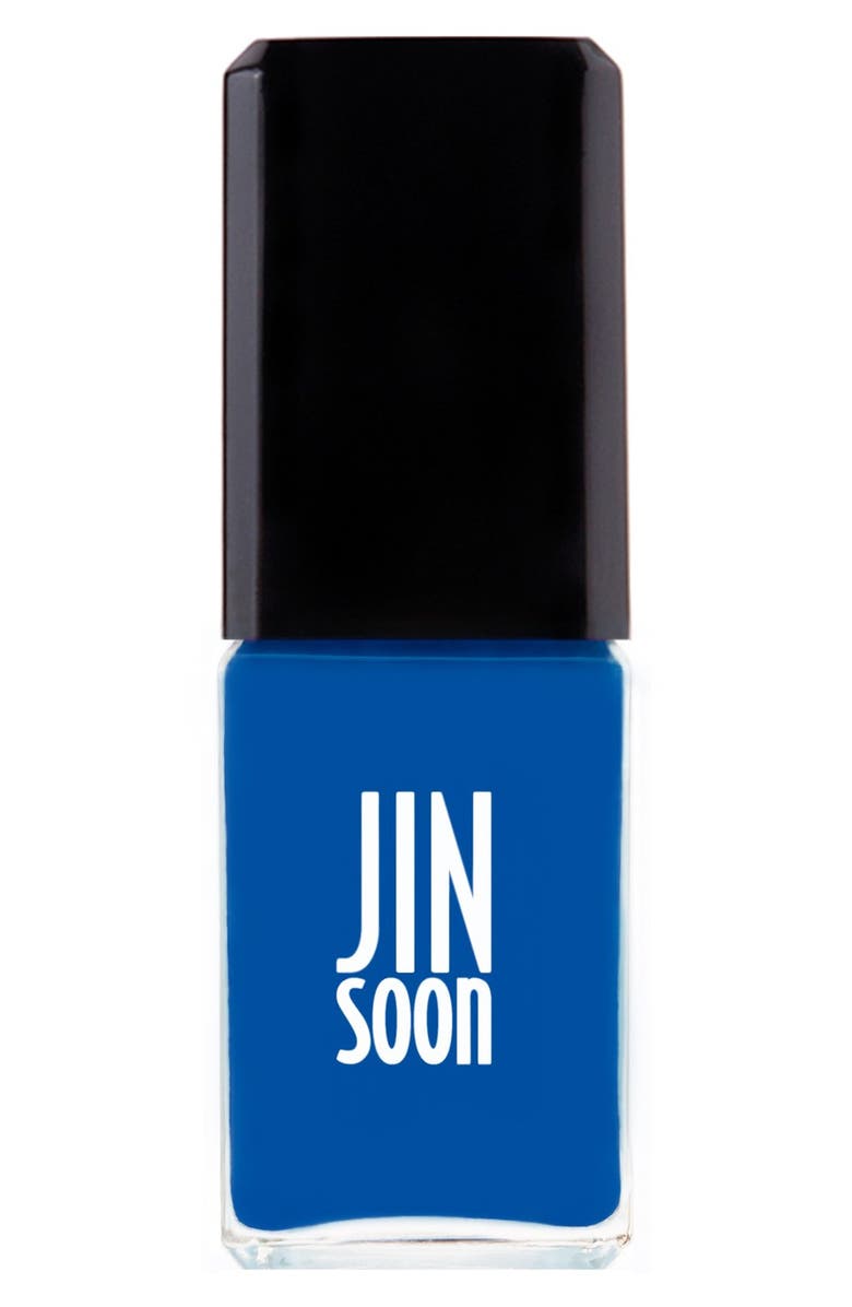 JINsoon 'Cool Blue' Nail Lacquer, Main, color, 