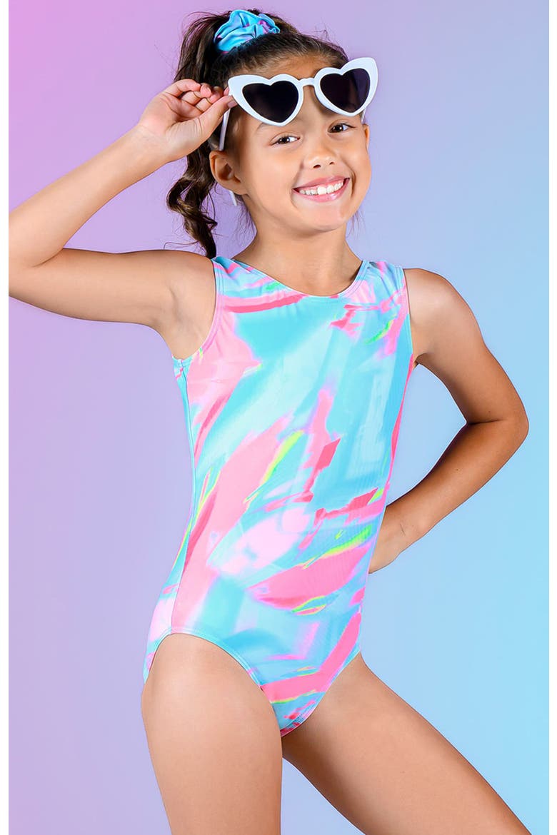 Malibu Leotard, Alternate, color, Malibu