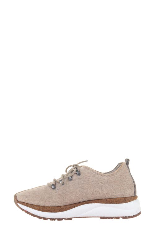 Otbt Courier Platform Sneaker In Natural Suede