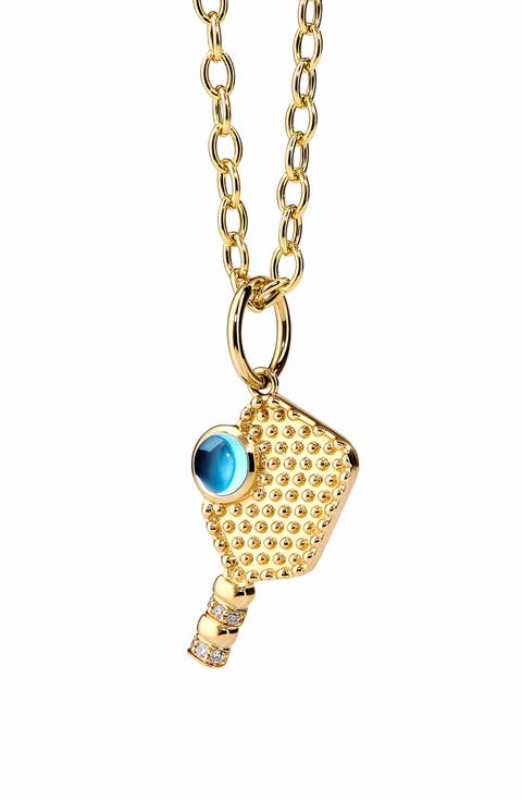 Mini Rally Racquet Charm
