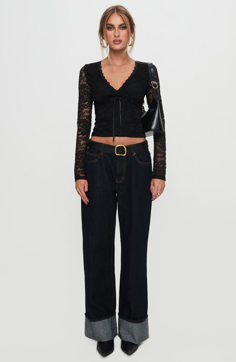 Princess Polly Temptation Incoming Lace Top, Alternate, color,