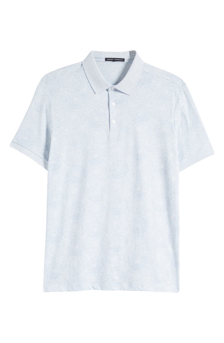 Robert Barakett Twain Medallion Print Polo, Alternate, color, 