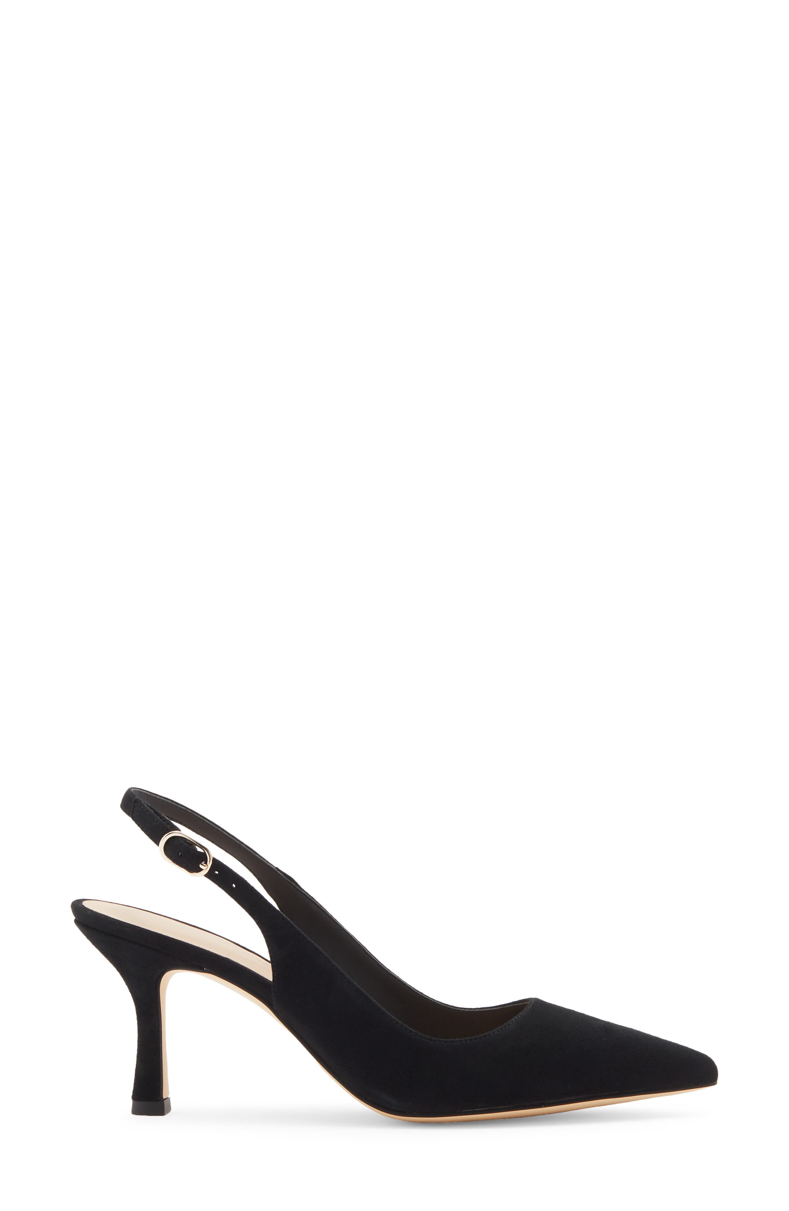 Isla Slingback Pump, Alternate, color, BLACK