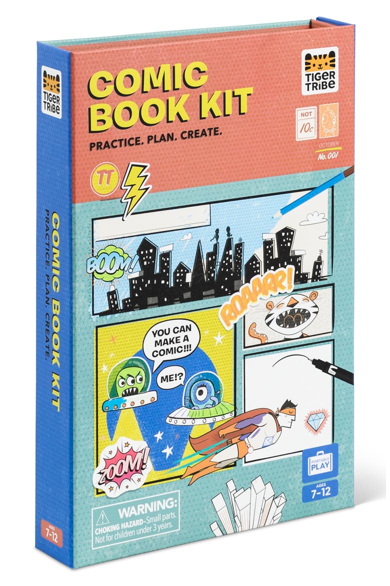 Comic Book Kit, Alternate, color, NONE