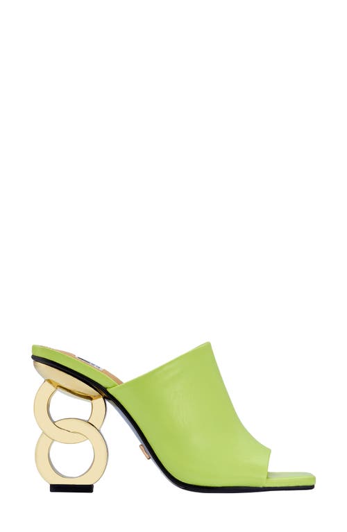 Ninety Union Rumba Slide Sandal In Lime