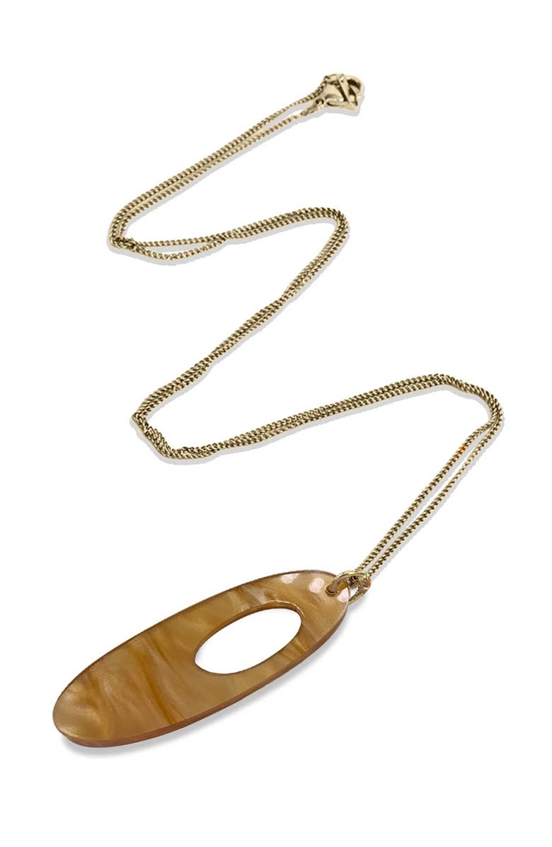 Toolally Hepworth Pendant - Caramel Swirl, Alternate, color, Caramel Swirl