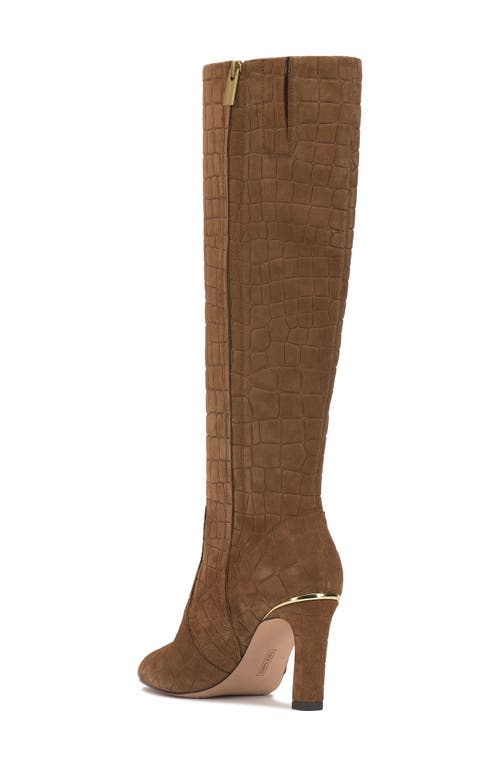 Vince Camuto Gylina Extra Wide Calf Knee High Boot In Brown