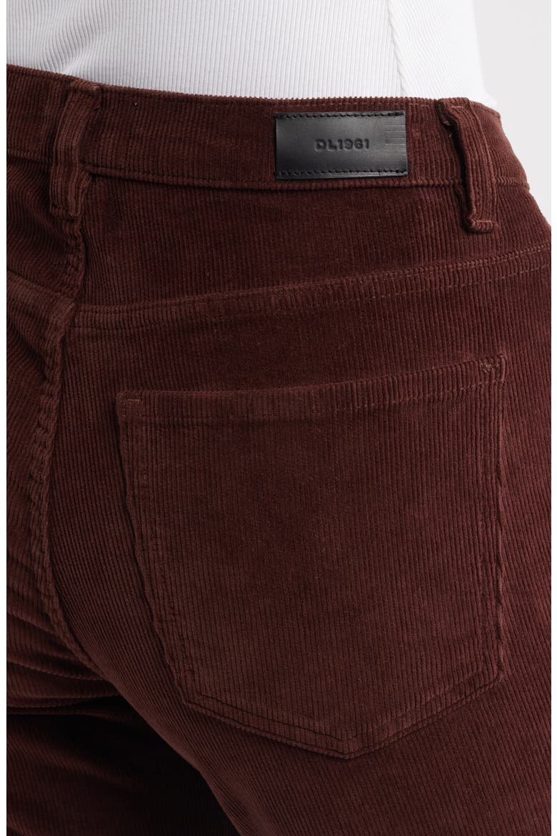 Bella Mid Rise Slim Bootcut Corduroy Jeans, Alternate, color, SYRAH CORD