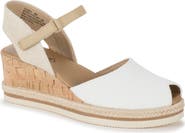 BARETRAPS Acadia Peep Toe Wedge Sandal