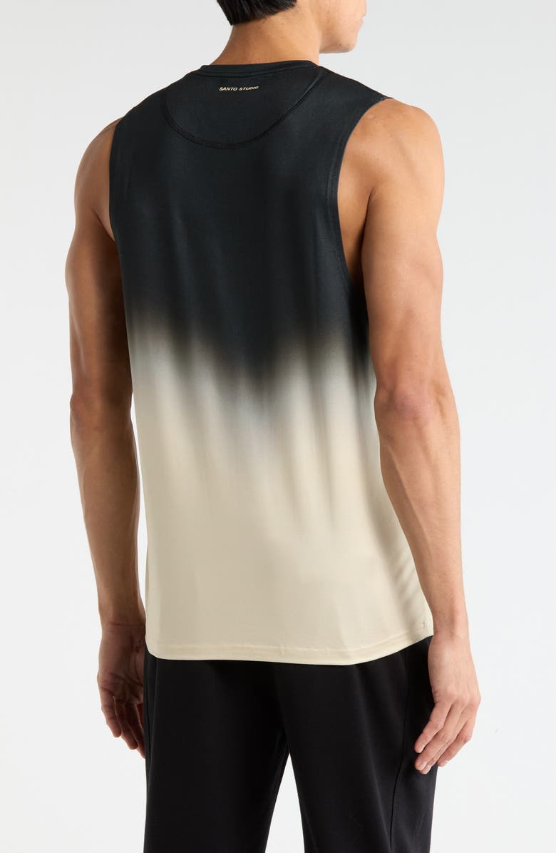 SANTO STUDIO Twitch Edition - Tempo Fade Run Tank, Alternate, color, Cream