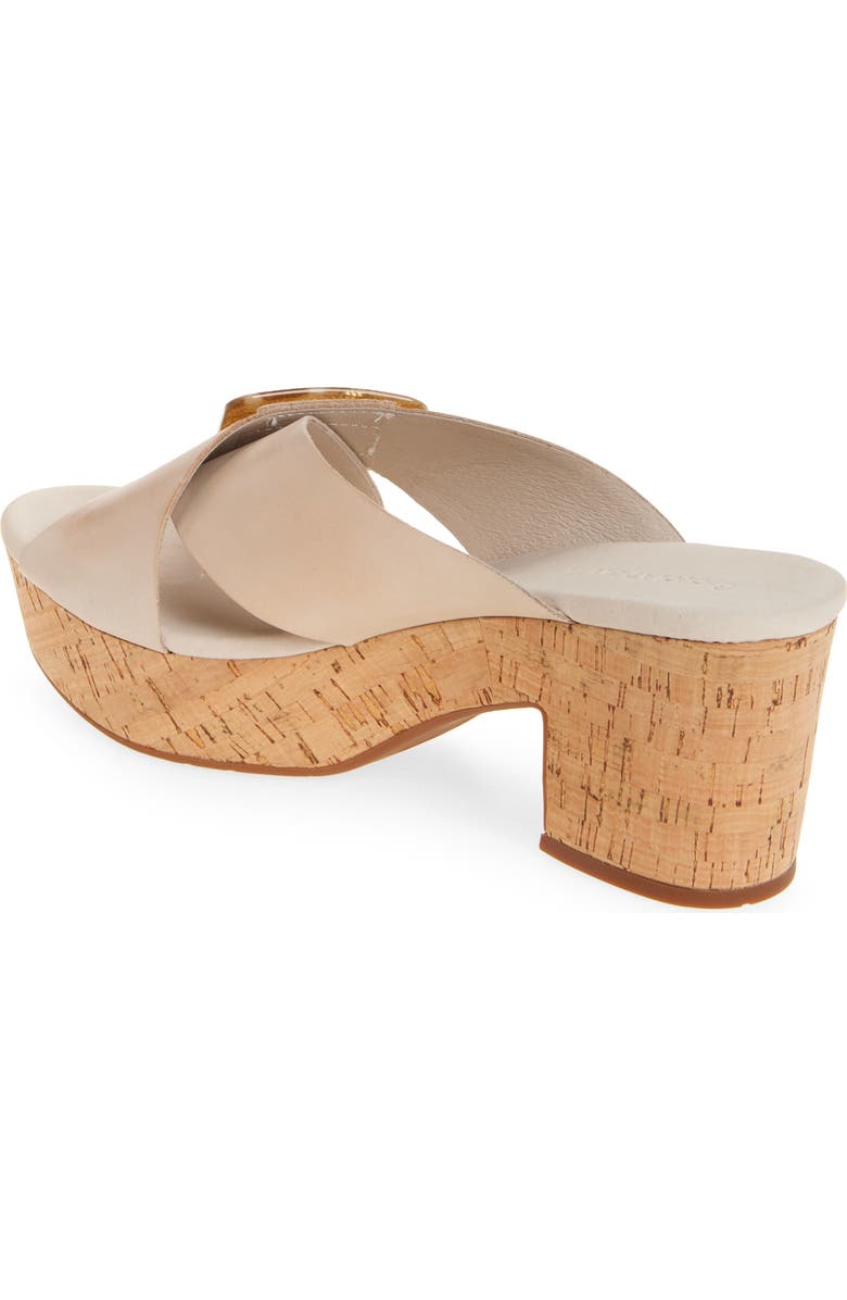 Chocolat Blu Grita Platform Sandal, Alternate, color, White Sand Leather