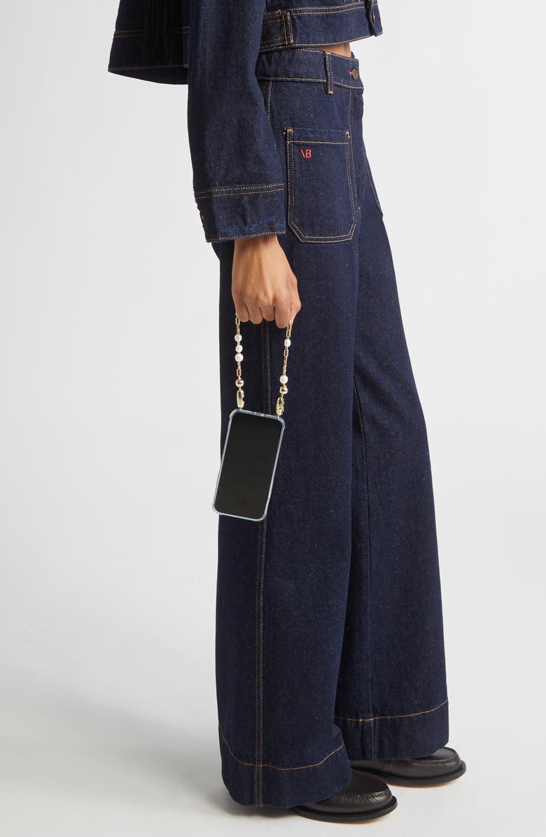 Banded Freshwater Pearl Wrist Strap