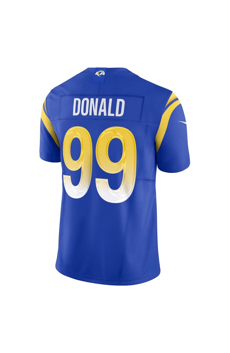 Nike Men's Nike Aaron Donald Royal Los Angeles Rams Vapor F.U.S.E. Limited Jersey, Alternate, color, 