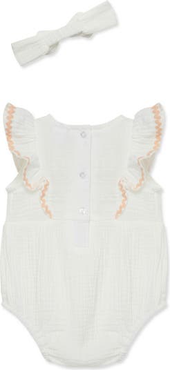Flowers Bubble Bodysuit & Headband Set