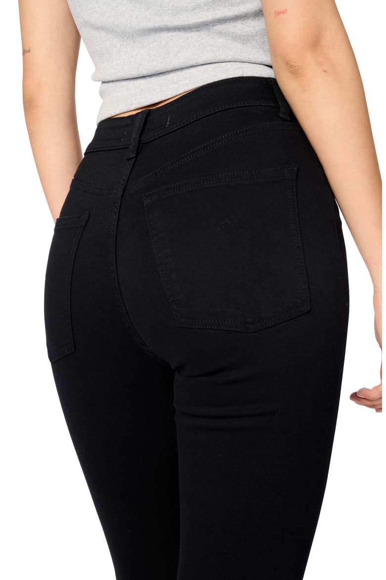 MXP High Waist Skinny Jeans, Alternate, color, RAVEN
