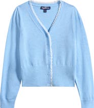 Freshman Kids' Lace Trim Cardigan