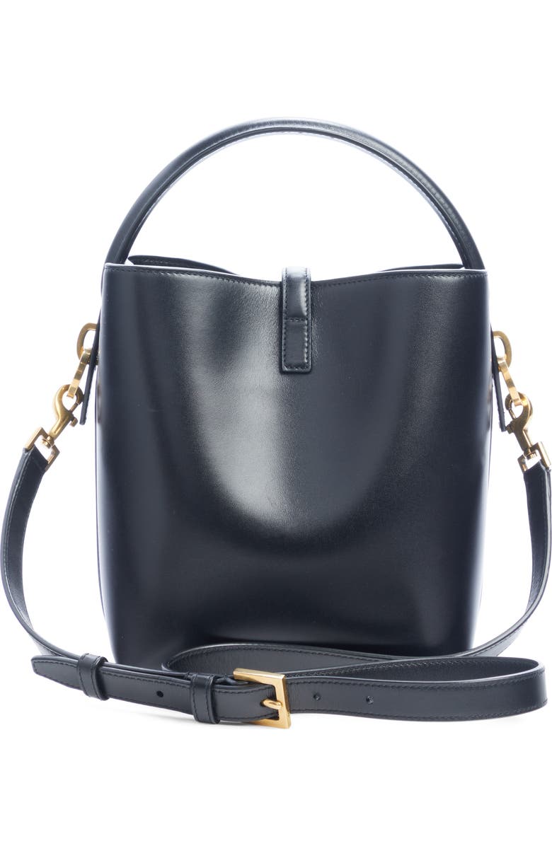 Saint Laurent Le 37 Leather Bucket Bag, Alternate, color,