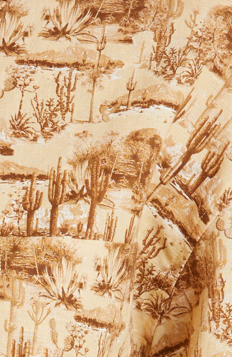 CAMI NYC Belski Linen Shirt, Alternate, color, 