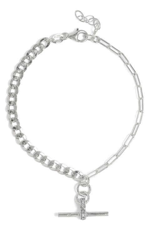 Mix Chain Diamond Bracelet