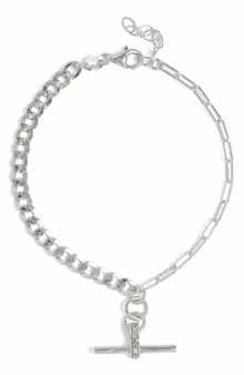 MESHMERISE Mix Chain Diamond Bracelet