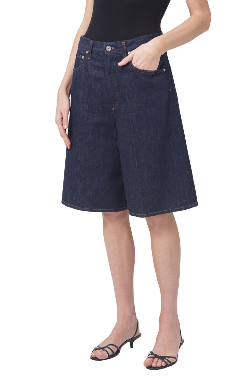 AGOLDE Nolan Denim Bermuda Shorts, Alternate, color,