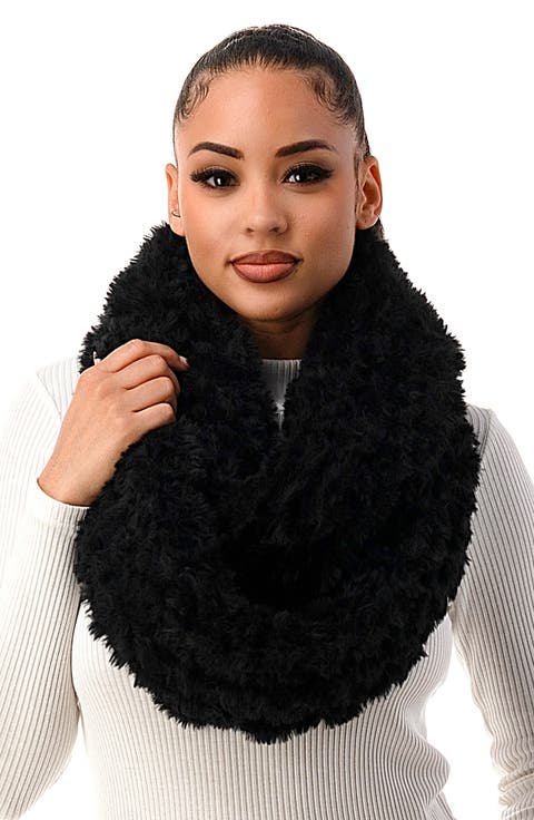 Faux Fur Infinity Scarf