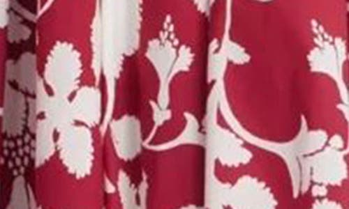 Jewel Badgley Mischka Floral Drop Waist Maxi Dress In Pink