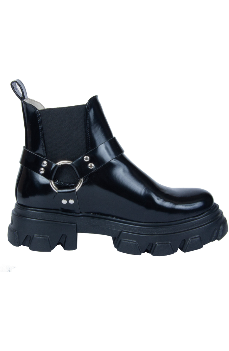 URBNKICKS Women's Chelsea Strap Boots, Alternate, color, Black