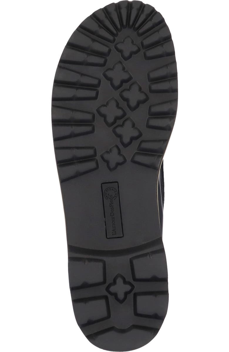 L'Amour des Pieds Deryn Slide Sandal, Alternate, color, Black