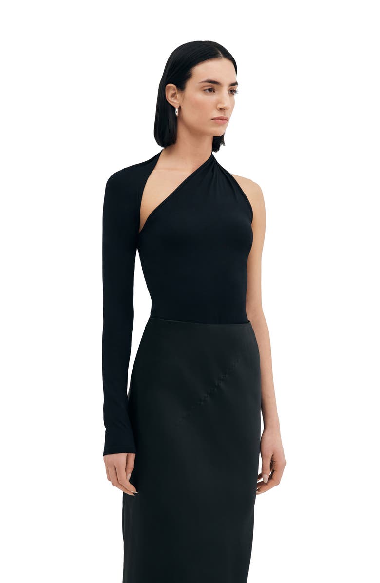 Marcella Manhattan One-Shoulder Sheath Dress, Alternate, color, 