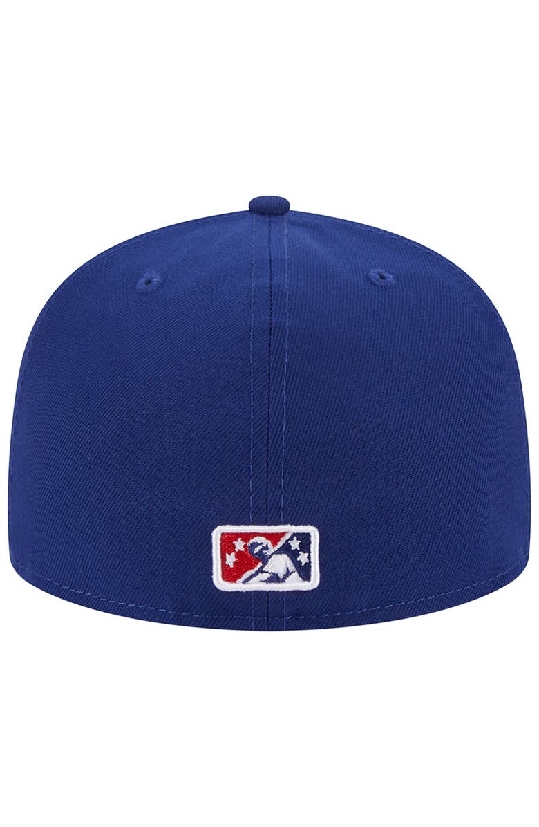 New Era Men's New Era Navy Oklahoma City Dodgers Theme Nights Oklahoma City 89ers 59FIFTY Fitted Hat, Alternate, color,