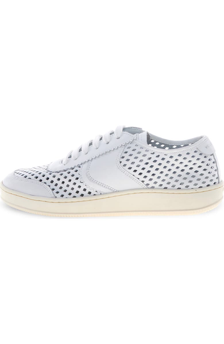 Voile Blanche Rita Perforated Sneaker, Alternate, color, White