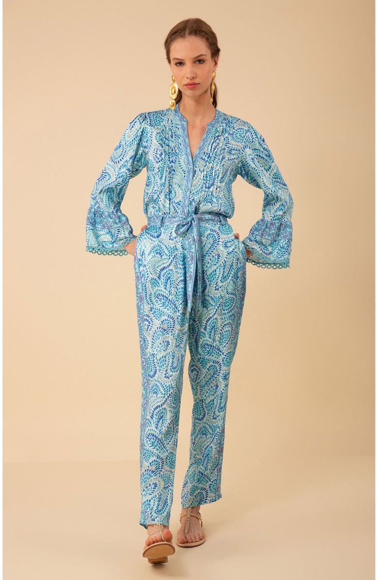 Hale Bob Esther Twill Pant, Alternate, color, 