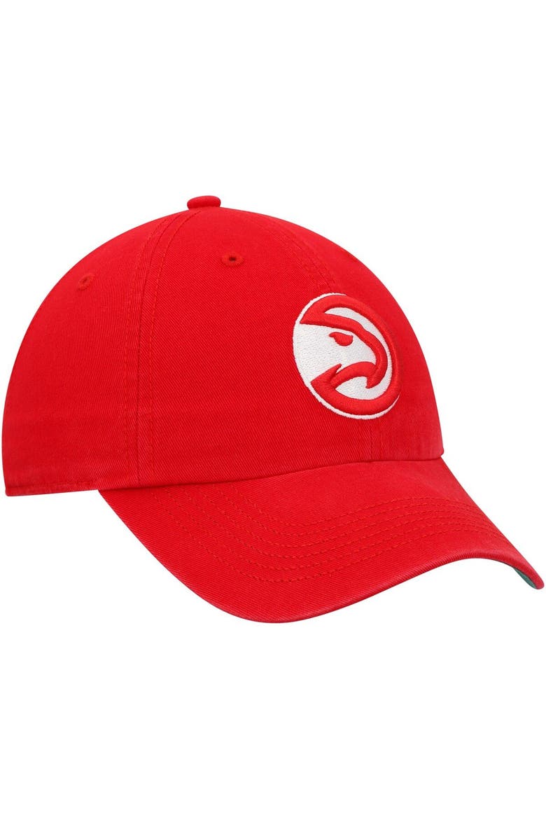 Men's '47 Red Atlanta Hawks Franchise Fitted Hat, Alternate, color, Red