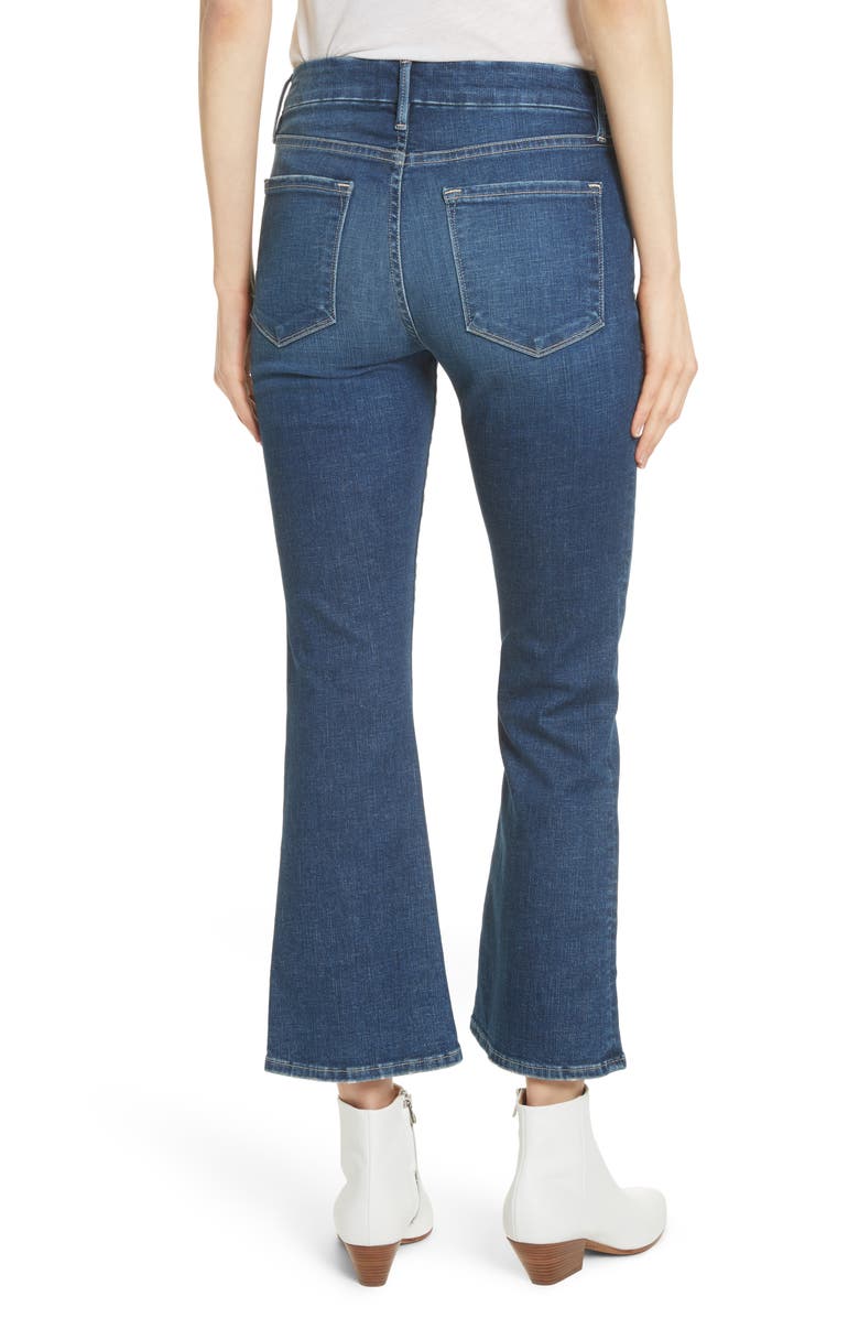 FRAME Le Crop Mini Boot Jeans, Alternate, color, 