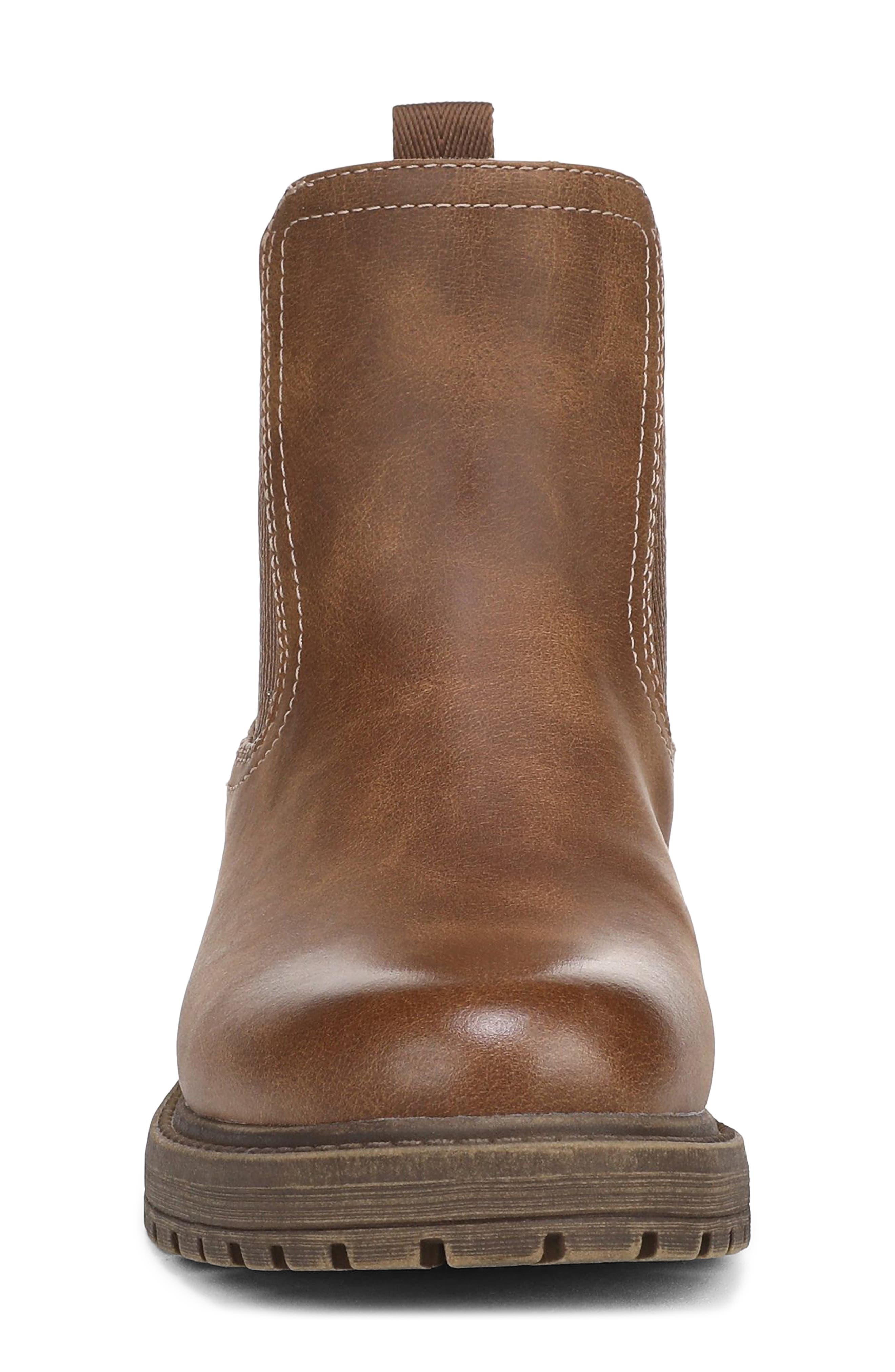 Alfie Chelsea Boot, Alternate, color, TAN FAUX NUBUCK