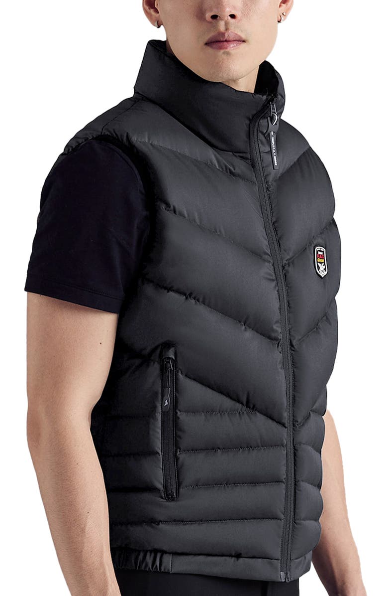 Triple F.A.T. Goose Andrus Men's Puffer Down Vest, Alternate, color, Black