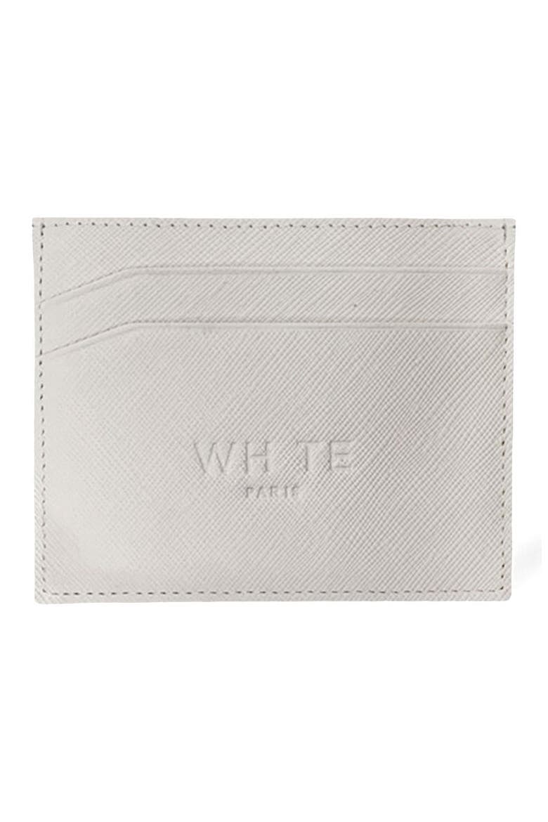 Classic Card Holder, Main, color, White